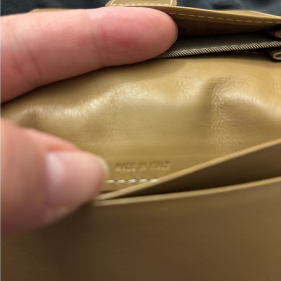 Fendi Zucchino Compact Wallet leather /canvas beige card holder wallet - Picture 7 of 15